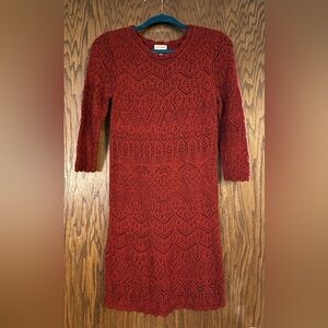Cat & Jack Red Knit Dress